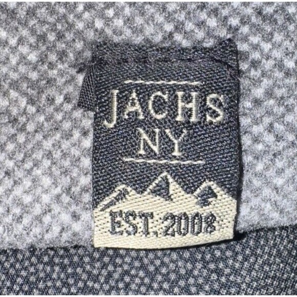 Jachs New York Mens Medium Gray Crew Neck Long Sleeve Fleece Sweatshirt - Picture 9 of 9